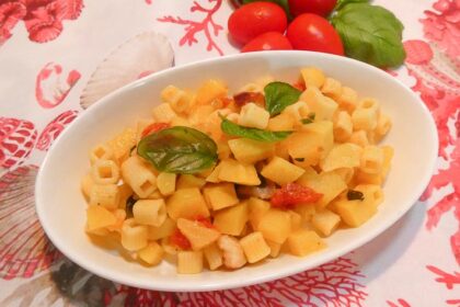 Ricetta pasta e patate estiva